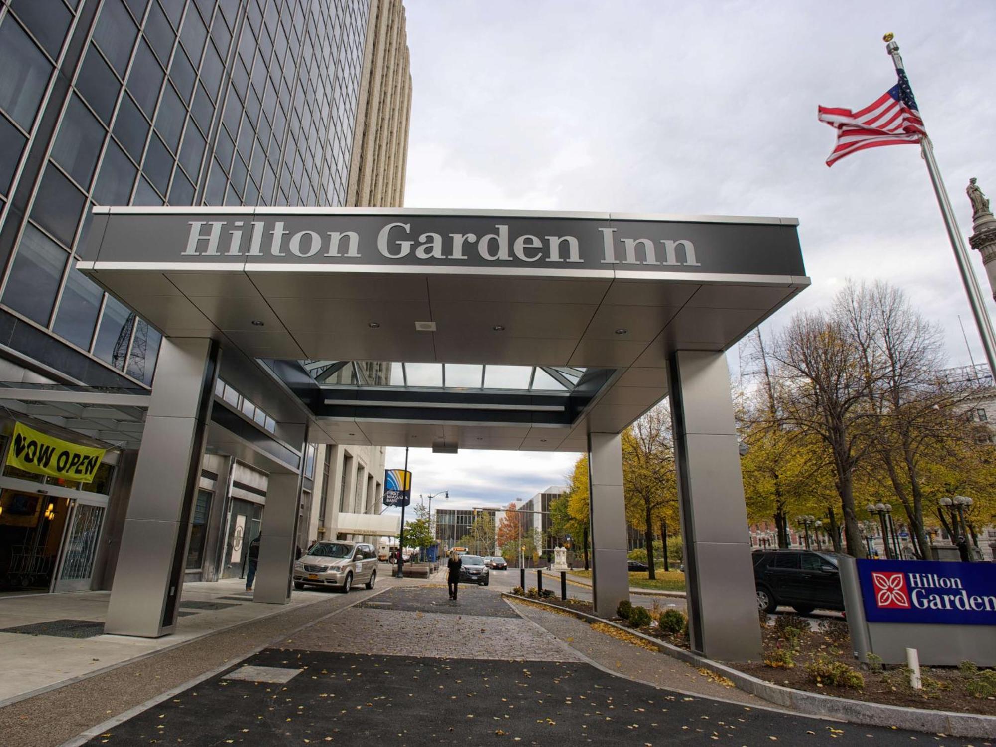 The Hilton Garden Inn Buffalo-Downtown Eksteriør billede