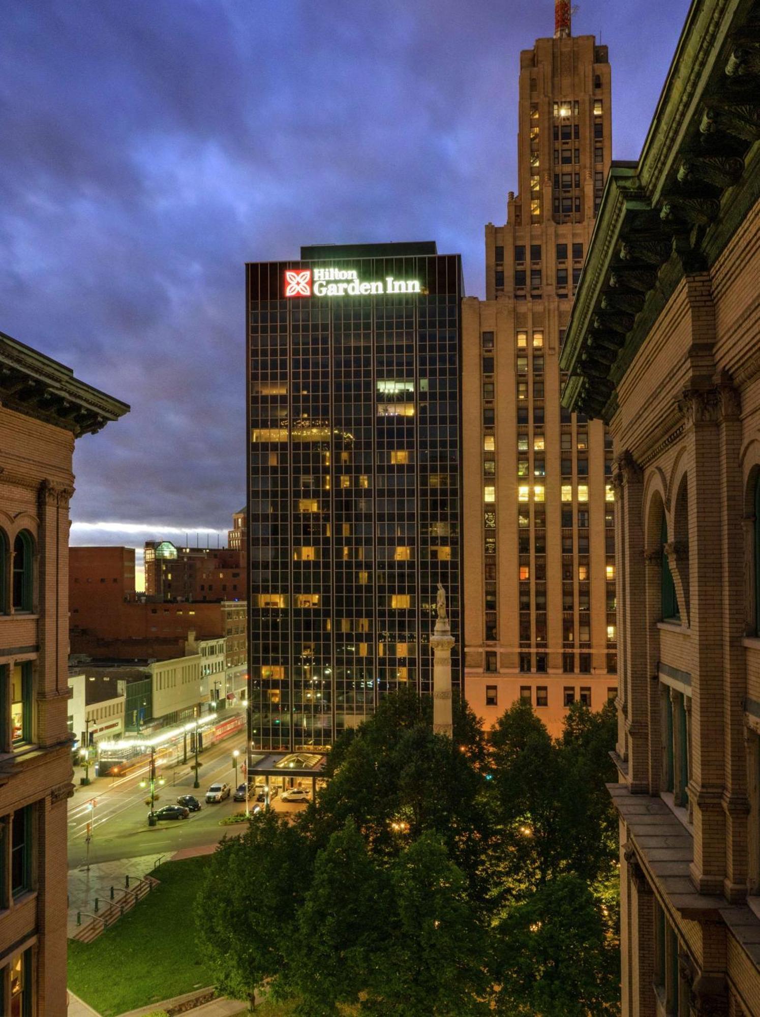 The Hilton Garden Inn Buffalo-Downtown Eksteriør billede